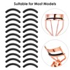 Sibba 50 Pieces Eyelash Curler Pads, Curler Refills Eyelash Refill