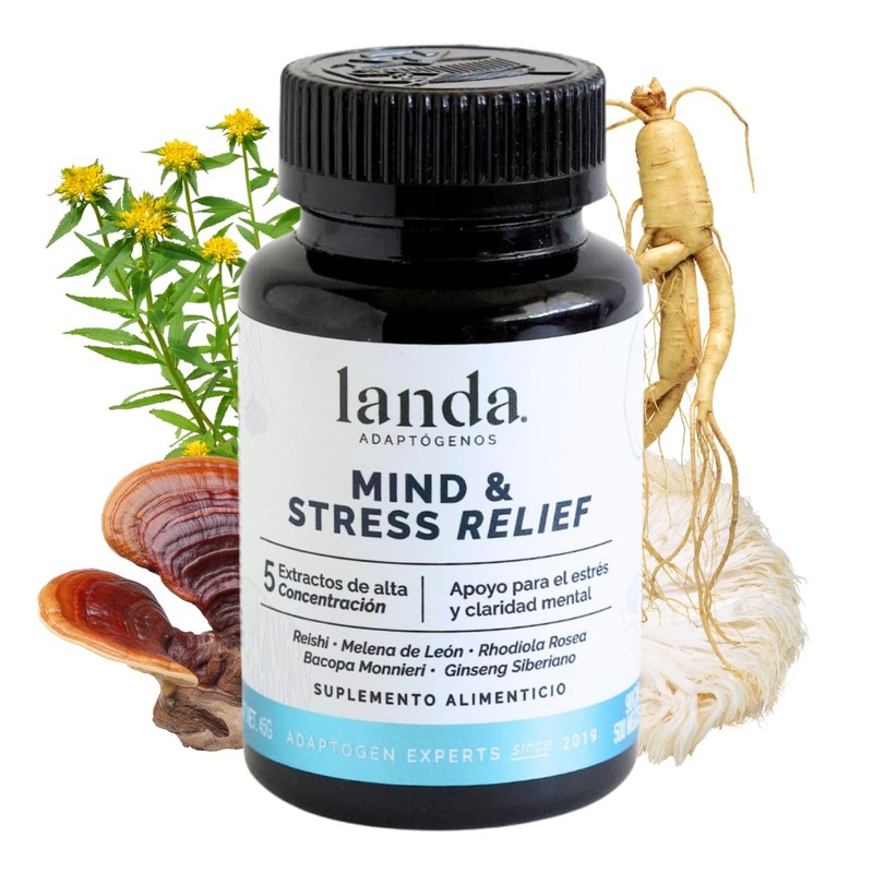 LANDA | Mind & Stress Relief | Suplemento natural con