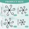 8pcs Plant Stem Support, Plant Support for Indoor Plants, Plastic