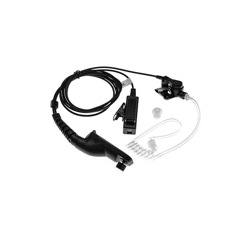 vhbw Headset with push-to-talk microphone suitable for Motorola DP3600, DP3601,