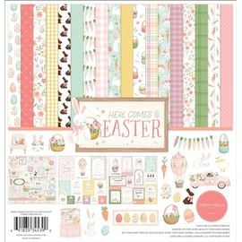 Carta Bella Collection Kit 12"X12"-Here Comes Easter