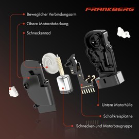 Frankberg Bonnet Lock Lower Compatible with A-Class W176 A160-A250 2012-2018 B-Class W242 W246 B160-B250 2011-2018 GLA Class X156 GLA180-GLA250 2013-2023 Replace# 2468800460
