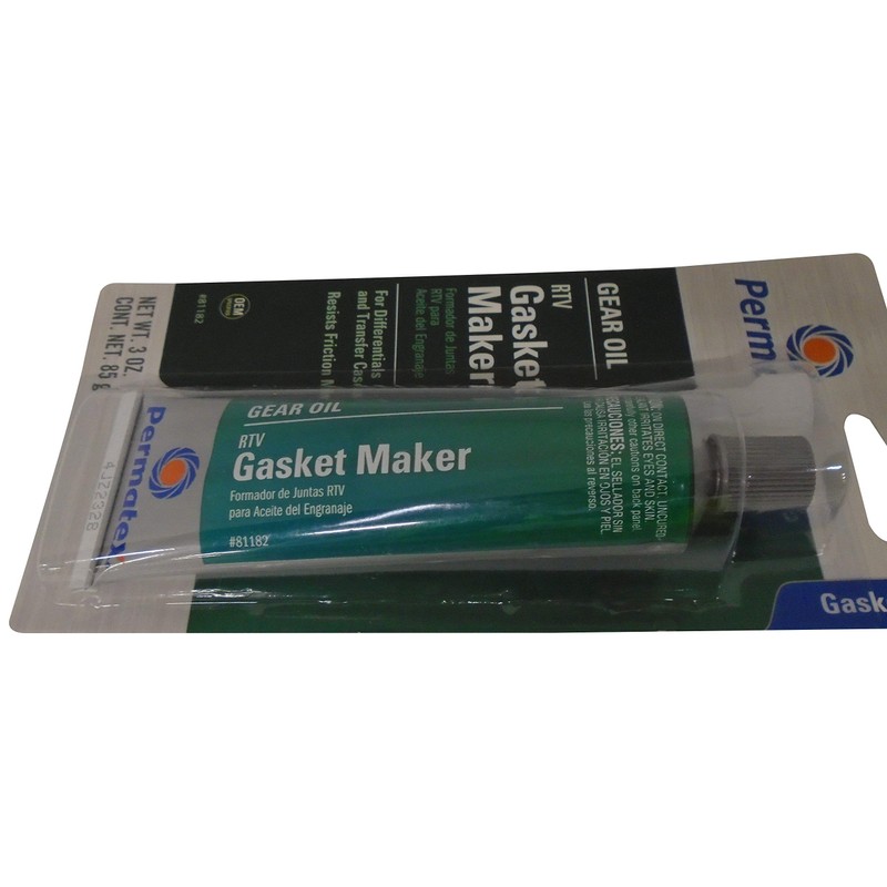 Permatex 81182 Gear Oil RTV Gasket Maker, 3 oz (Packaging