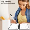 Marte Vanci Whiteboard Notebook, Mini Whiteboard Reusable, Dry Erase White