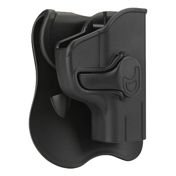 M&P Shield Holsters, OWB Holster for S&W M&P Shield 9mm/.40 3.1" / MP Shield M2.0 / Shield Plus - Index Finger Released | Adjustable Cant | Autolock | Outside Waistband | Lightweight -Right Handed
