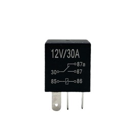 5 Pin 12V 30A Heavy Duty Automotive Relay for Car Motors, Multi-Purpose Standard Replacement Relays, Pack of 2