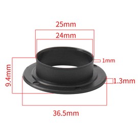 Faderr 2Pcs Bearing Cover, Bike Medium Shaft Bearing Protection Cover, 24MM Diameter Bottom Brackets Dust Proof Cup, Bike Parts Mountain Bikes Protection Accessories