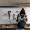 NeatiEase 2 x 4ft Slatwall Panel Wall Storage Systems, Slat