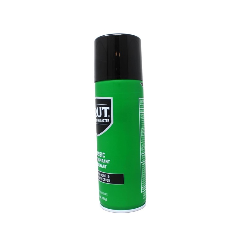 Brut Deodorant 6oz Aerosol Classic Scent(Anti-Perspirant) (6 Pack)