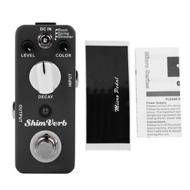 All metal Housing Three Reverb Modes Reverb Distortion Pedal Electric Guitar Accessories