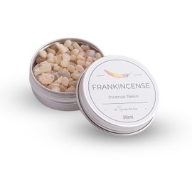 Fresh Incense Tin Kit Collection of 2 in 30ml Tins (Frankincense and Nag Champa)