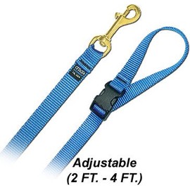 4' Pet Leash - Medium w/ Quick Release Handle - Step 4 Red Dog Leash