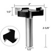 CNC Spoilboard Surfacing Router Bit,1/2 Inch Shank 2 inch Cutting