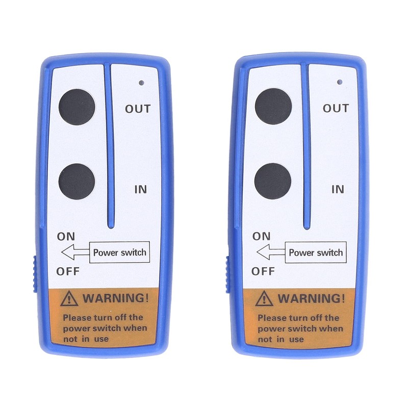 TKSE Wireless Winch Remote Control Set, 120W 12-24V Electric Winch