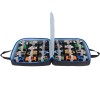 KISLANE Carrying Case for 24 Monster Jam Trucks, Kids Toy