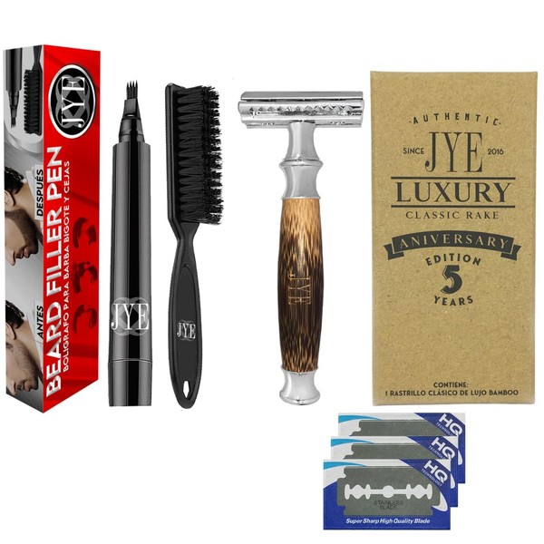 Kit rellenador de Barba, incluye Boligrafo rellenador de barba y