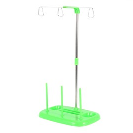 Tenedores de hilos, 3 conos Soporte de hilo de bordado Soporte de carrete para máquinas de coser domésticas Accesorios de máquina de coser DIY Costura de artesanías acolchado(verde)