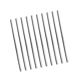 REPAIROCK 10pcs Silver Tone Chrome Car Air Condition Vent Grille Rim Trim Strip Auto Replacement Parts