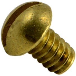Hard-to-Find Fastener 014973130466 Slotted Round Machine Screws, 4-40 x 3/16, Piece-60