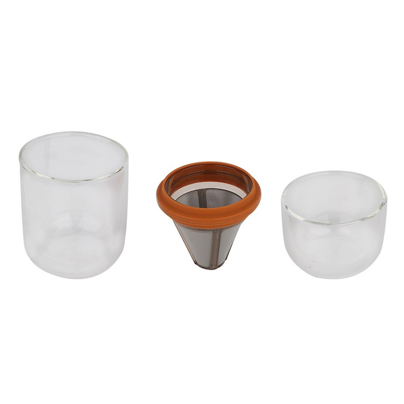 Portable Travel Coffee Maker Stainless Steel Anti Rust Durable Filter