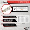 Liberty Line Bison 25 Foot Vertical White Polydac Rope Lifeline