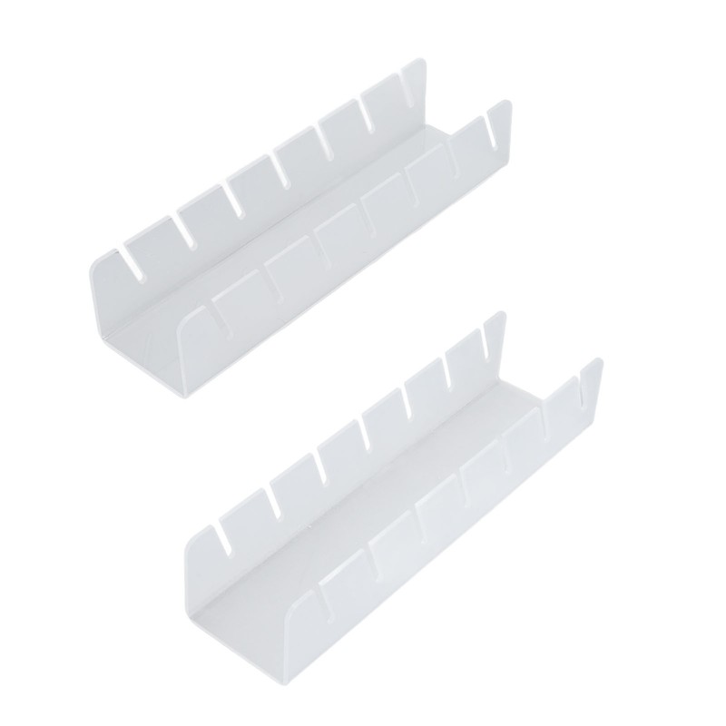 2Pcs Hat Holder Acrylic 14 Slots Non Slip Multifunctional Baseball