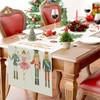 Aitsit Christmas Table Runner, 40 x 180 cm, Washable, Winter