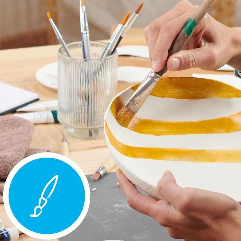 STAEDTLER lufttrocknende Modelliermasse FIMO air, blassrosa, sofort gebrauchsfähig, kein Brennvorgang