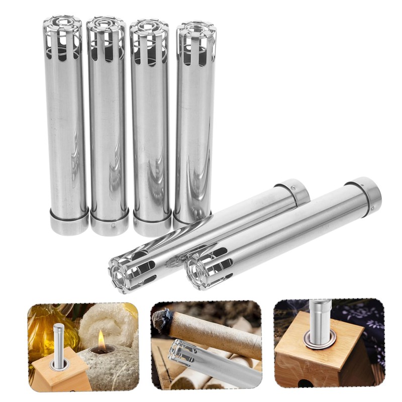 FOMIYES 6pcs Stick Pusher Portable Moxibustion Therapy Tools for and