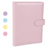 A5 PU Leather Ring Binder, Refillable 6 Round Ring Binder