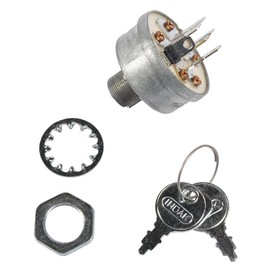 MaxPower 334014 Ignition Switch for MTD, Husqvarna, and Briggs OHV Replaces OEM # 725-1396, 925-1396, 101770