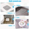 Peidesi Shower Drain Covers Silicone Tube Drain Hair Catcher Stopper