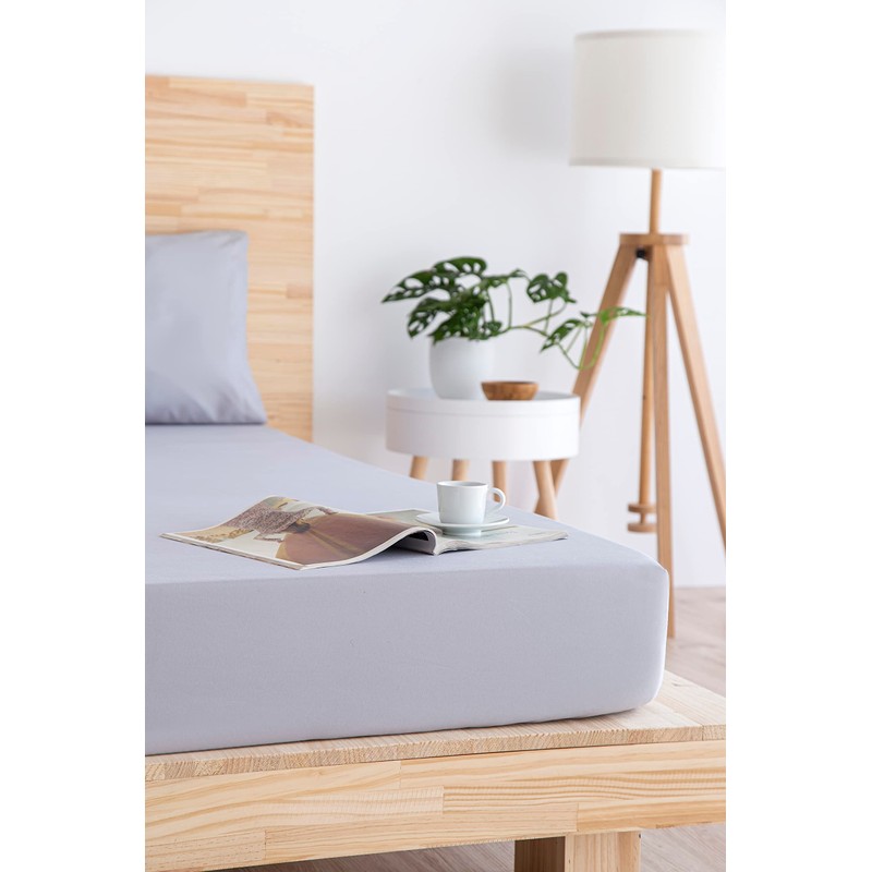 Todocama Brushed Microfibre Extra Soft Fitted Sheet for 90 x