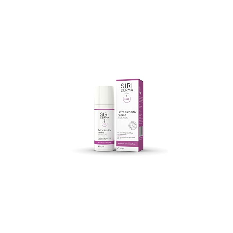 SIRIDERMA Extra Sensitive Cream 50 ml Fragrance Free Smoothing Care