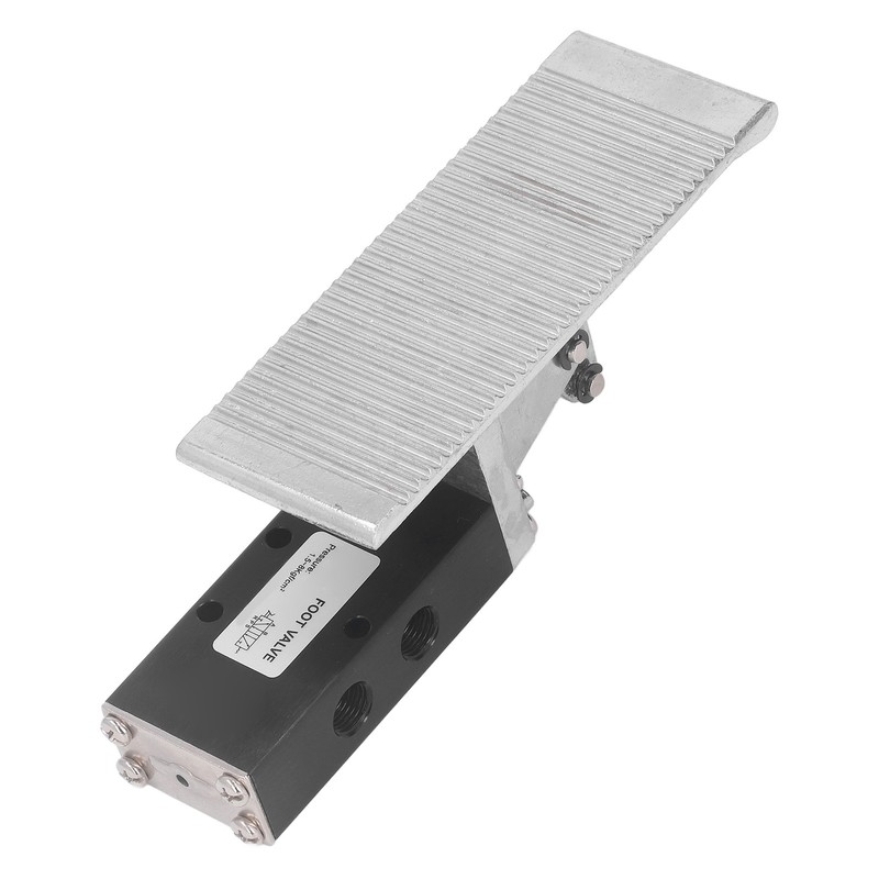 Foot Pedal Pneumatic Valve 5 Way 2 Position G1/4in Aluminum