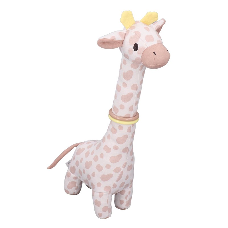 Plush Giraffe Teether Toy Fun Teether Design Cute Infant Plush