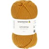 Schachenmayr Universa, 50 g golden yellow hand knitting yarn
