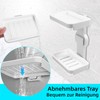 KlaroSpace Bathroom Soap Dish with Drain, 5 kg Load Capacity,