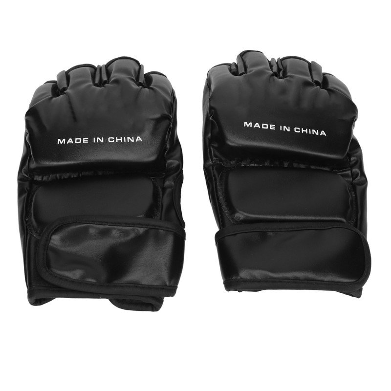 Hand Taekwondo Gear Glove Half Finger Safe Adjustable Wrist Band