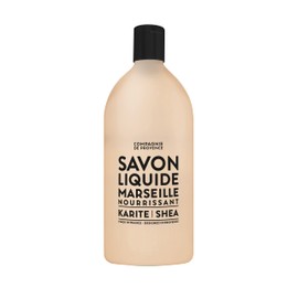 Compagnie de Provence Savon de Marseille Nourishing Liquid Soap, Karite (Shea Butter), 33.8 Fl Oz Refill