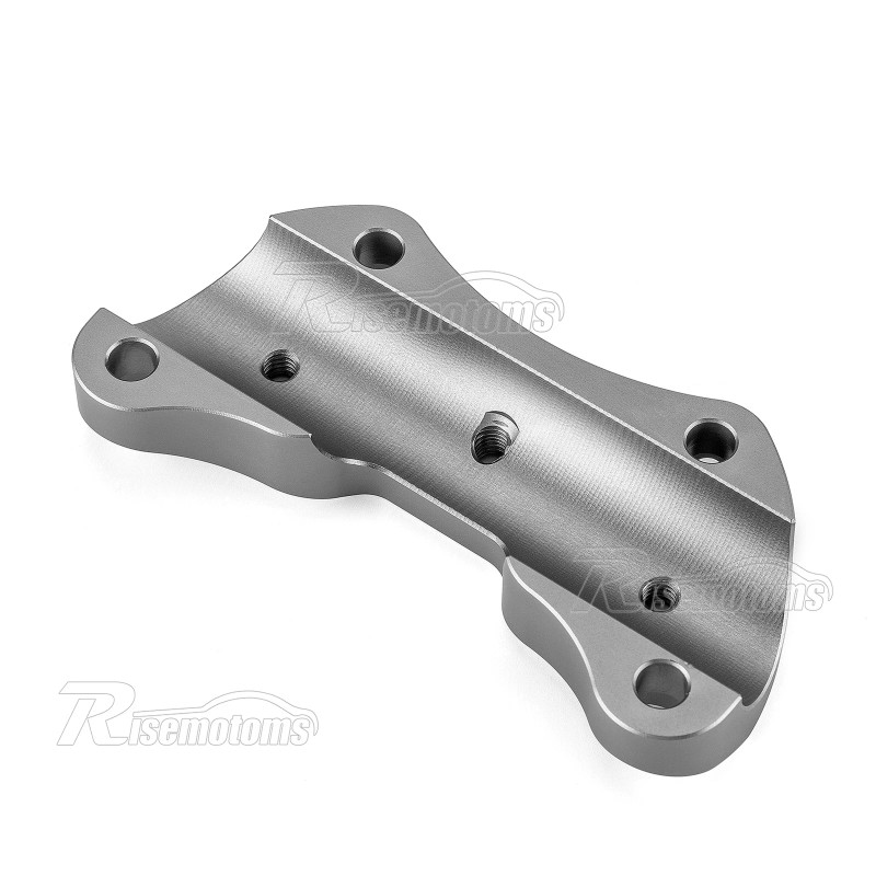 risemotom8 Anti-Slip 1'' Handlebar Top Clamps For Harley Touring Street