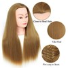 26" Mannequin Head High Temperature Resistant Hair Professional Hairdressing Training