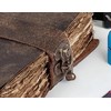 Vintage Leather Journal Rustic Brown A5 Notebook 200 Pages Leather