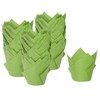 sourcing map 150Pcs Tulip Cupcake Liners Standard Paper Baking Cups