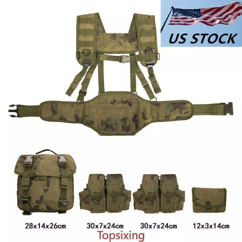 yaos Russian SMERSH M1 Tactical Vest MOLLE Chest Rig Black
