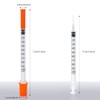 Herramienta desechable de 1 ml/cc, 30 g de 1/2 pulgada,