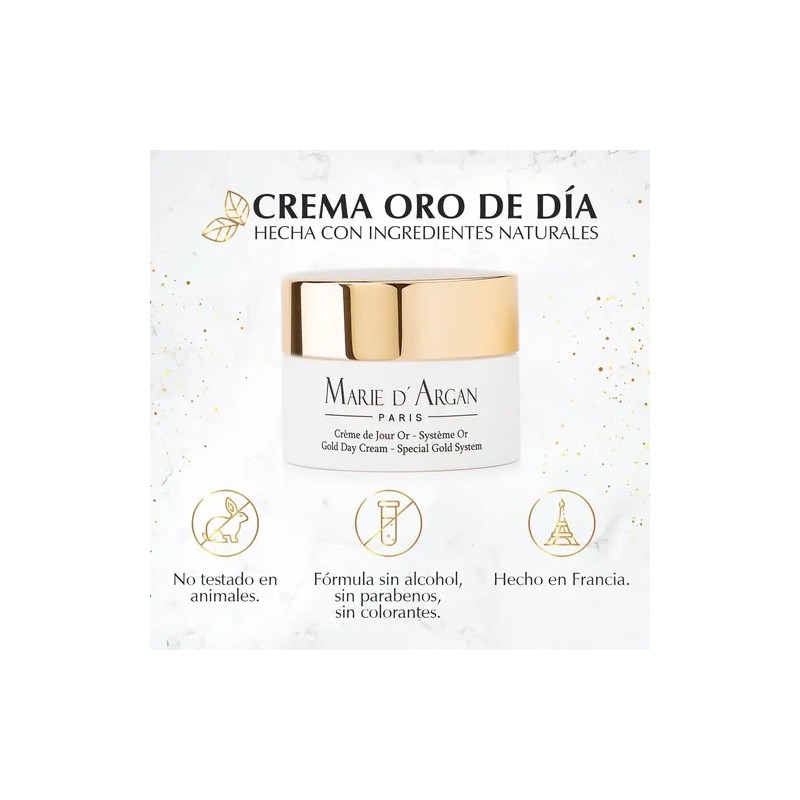 Crema Facial De Dia Oro 24 Kilates Hidratante Rejuvenecedora