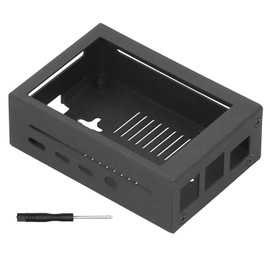 For Raspberry Pi Shell Dust Proof Iron Durable Protective Box Electronics Accessories(Metal  Case )
