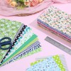 Ckhoid 100 Pcs 10 x 10 Inches Cotton Fabric Squares