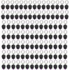 RaySoar 100 Pack Mini UV LED Keychain Flashlight, 395nm UV